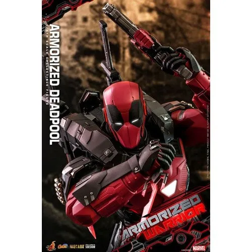 1:6 Marvel : Armorized Warrior Collection - Armorized Deadpool Diecast Figure CMS09D42 Hot Toys