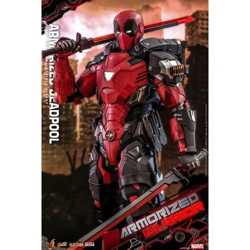 1:6 Marvel : Armorized Warrior Collection - Armorized Deadpool Diecast Figure CMS09D42 Hot Toys