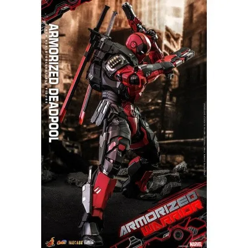 1:6 Marvel : Armorized Warrior Collection - Armorized Deadpool Diecast Figure CMS09D42 Hot Toys