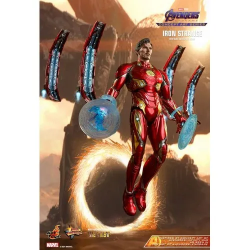 1:6 Marvel : Avengers 4: Endgame - Iron Strange Diecast Figure MMS606D41 Hot Toys Concept Art Series