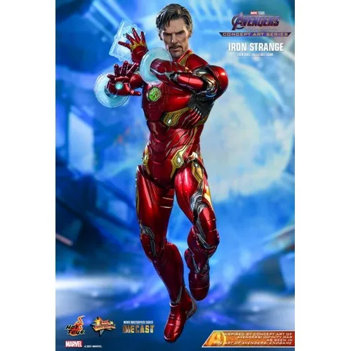 1:6 Marvel : Avengers 4: Endgame - Iron Strange Diecast Figure MMS606D41 Hot Toys Concept Art Series