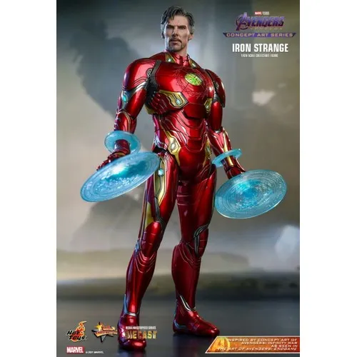 1:6 Marvel : Avengers 4: Endgame - Iron Strange Diecast Figure MMS606D41 Hot Toys Concept Art Series