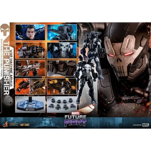 1:6 Marvel : Future Fight - Punisher War Machine Diecast Figure VGM33D28 Hot Toys