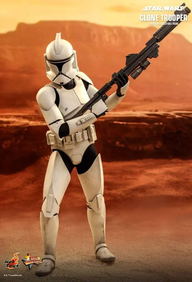 1:6 Star Wars : Attack of the Clones - Clone Trooper Figure MMS647 Hot Toys