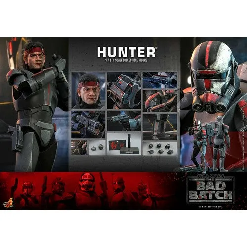 1:6 Star Wars : The Bad Batch - Hunter Figure TMS050 Hot Toys