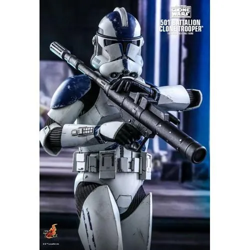 1:6 Star Wars : The Clone Wars - 501st Battalion Clone Trooper Figure TMS022 Hot Toys