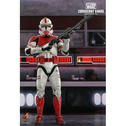 1:6 Star Wars : The Clone Wars - Coruscant Guard Figure TMS025 Hot Toys