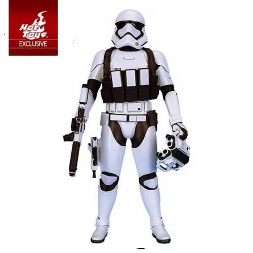 1:6 Star Wars : The Force Awakens -  First Order Stormtrooper Jakku Exclusive Figure MMS333 Hot Toys