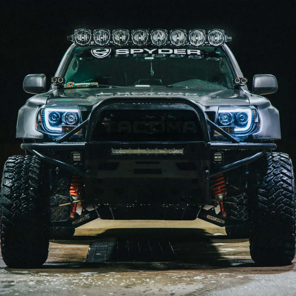 2005-2011 Toyota Tacoma LED Light Bar Projector Headlights