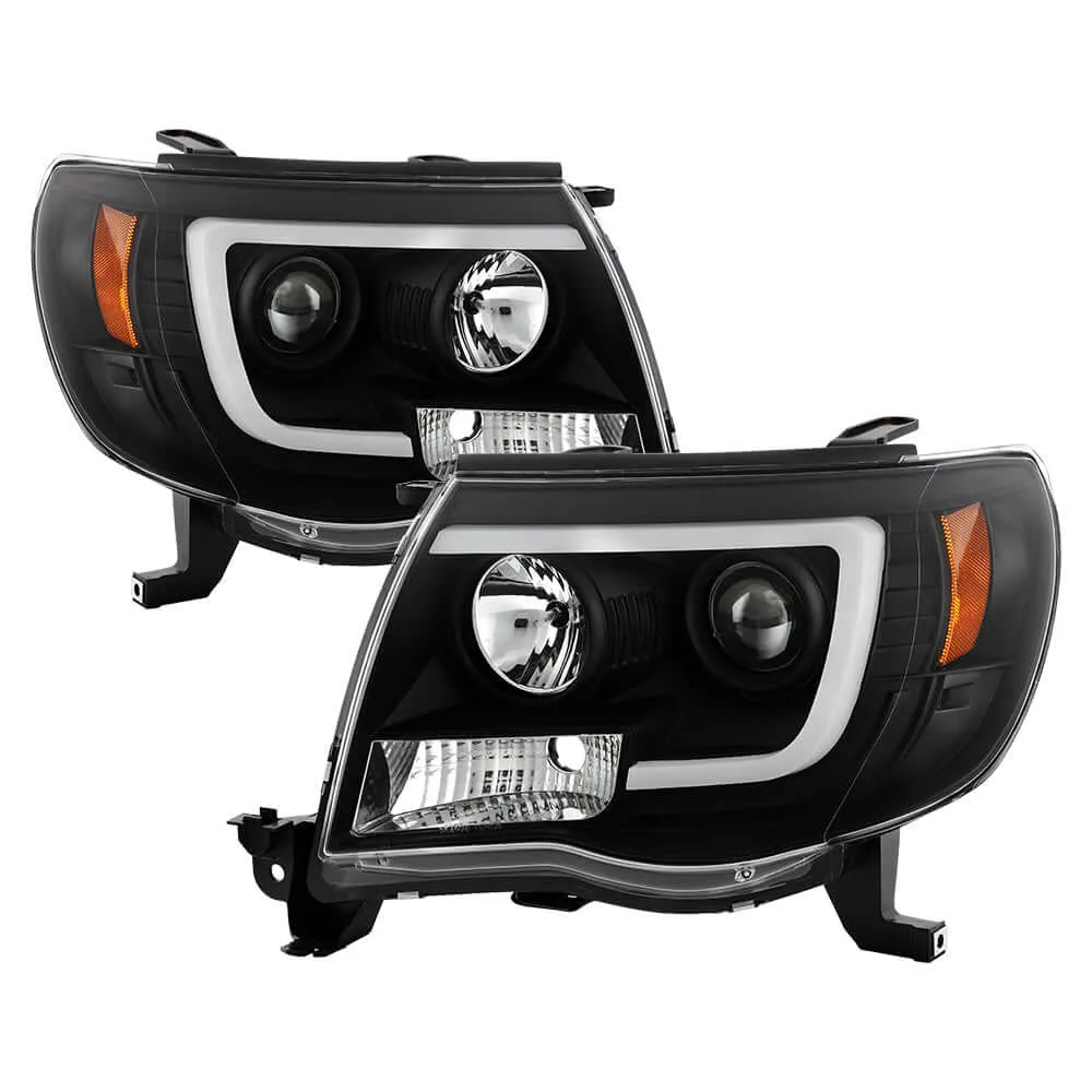 2005-2011 Toyota Tacoma LED Light Bar Projector Headlights