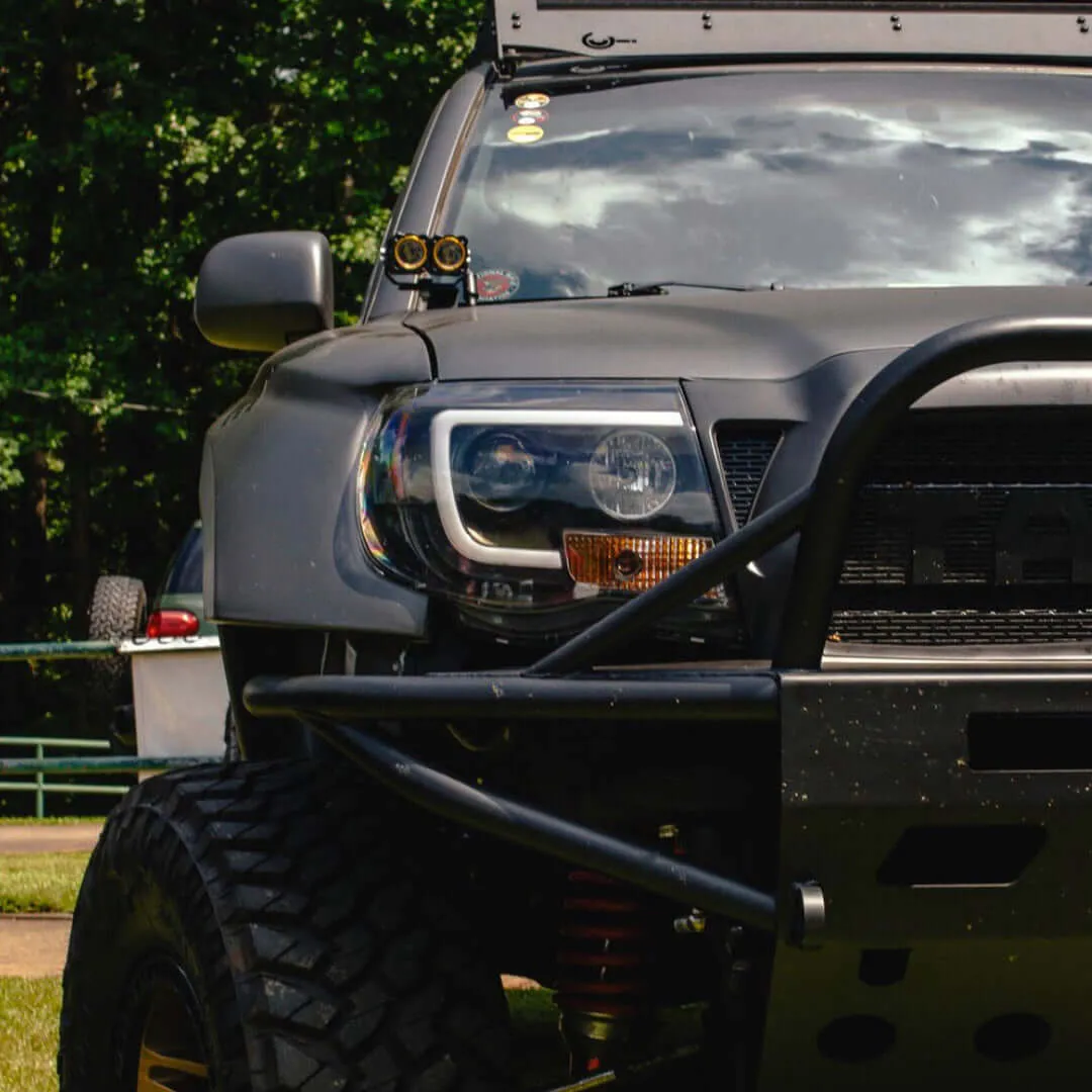 2005-2011 Toyota Tacoma LED Light Bar Projector Headlights