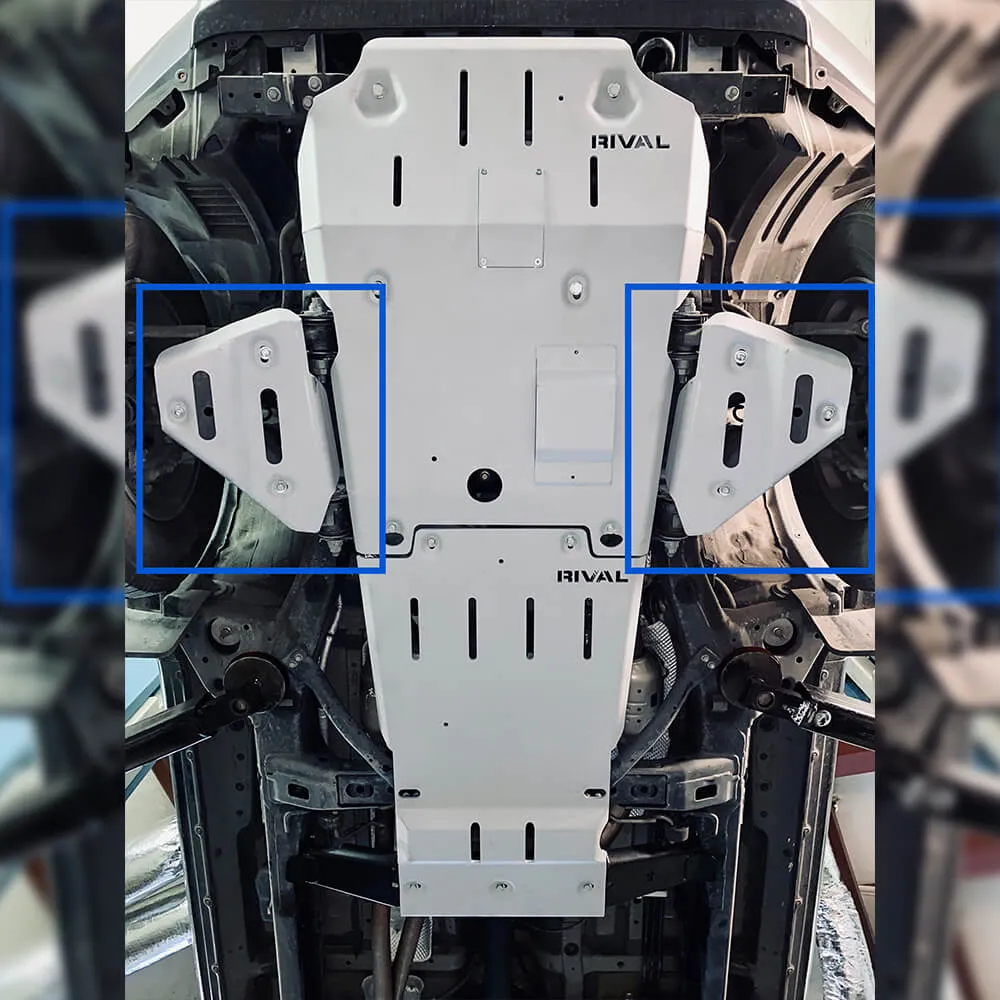 2016-2023 Toyota Tacoma Aluminum Lower Control Skid Plate [NO KDSS]