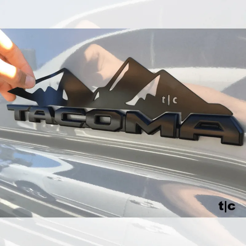 2016  Toyota Tacoma Badge Mountain Range Magnet