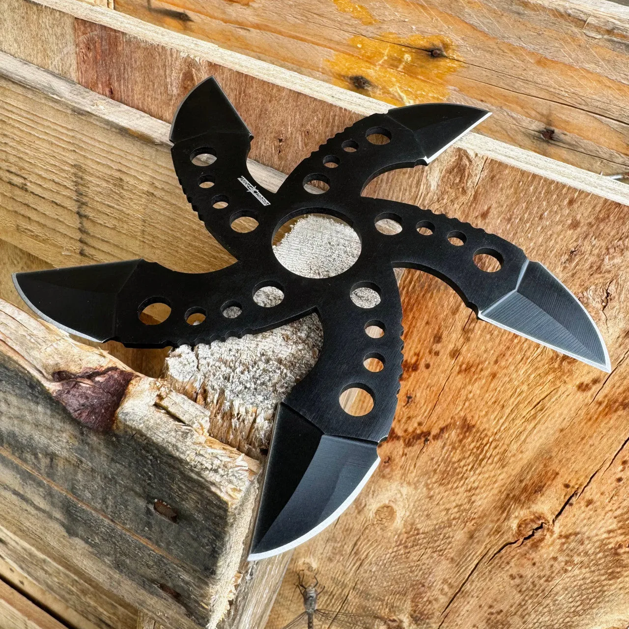 5 Sided Curved Throwing Star