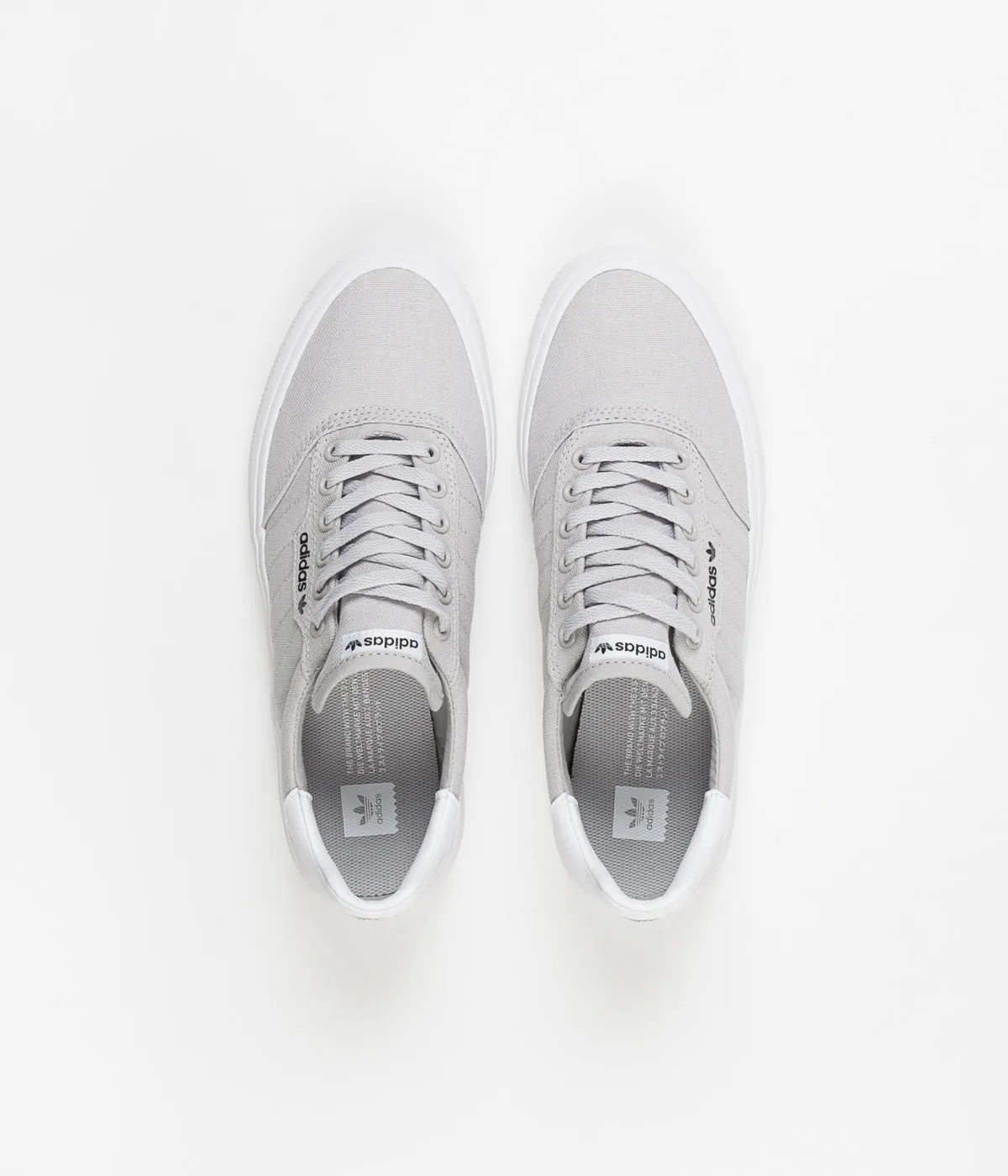 Adidas 3MC Shoes - Light Solid Grey / Light Solid Grey / White