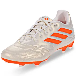 adidas Copa Pure.3 Firm Ground Soccer Cleats (Off White/Team Solar Orange)