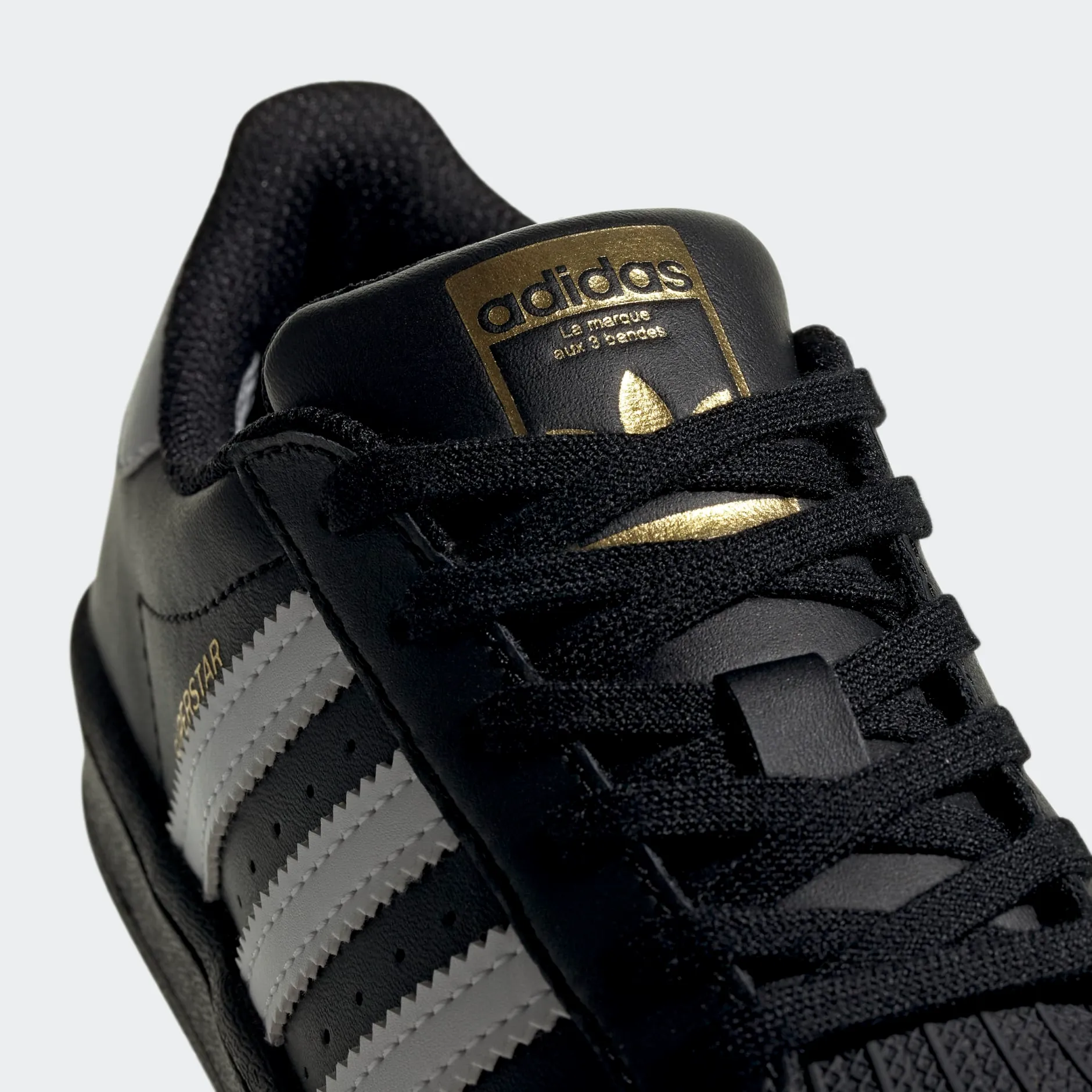 Adidas Kid's Superstar Shoes - Core Black / Cloud White