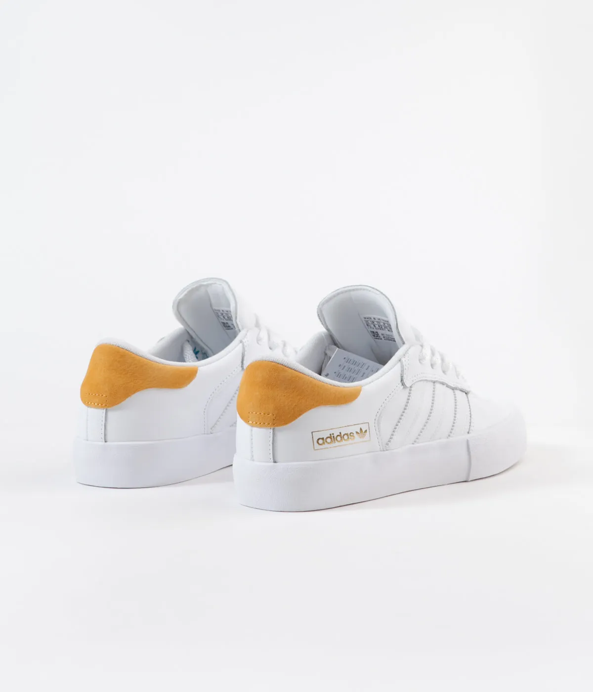 Adidas Matchbreak Super Shoes - White / Tactile Yellow / White