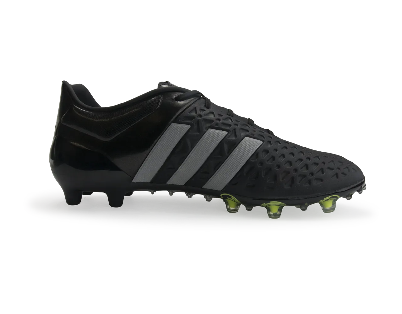 adidas Men's ACE 15.1 FG/AG Core Black/Solar Yellow/Night Metallic