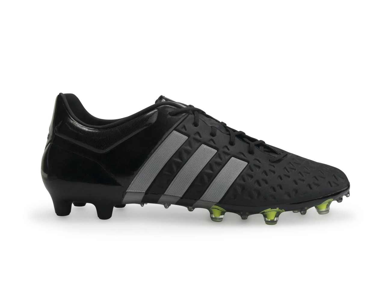 adidas Men's ACE 15.1 FG/AG Core Black/Solar Yellow/Night Metallic