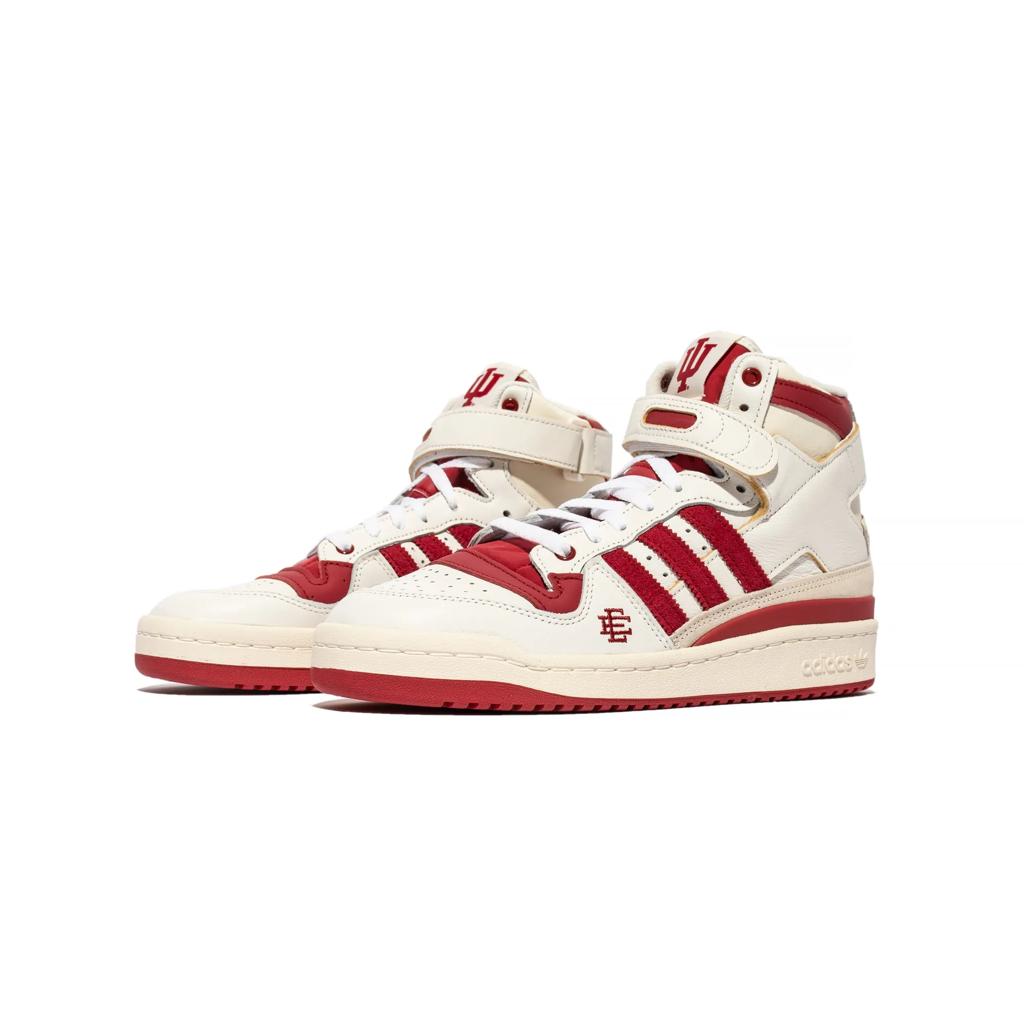 Adidas Mens Forum 84 High X EE Shoes 'Cloud White/Victory Red/Cream''