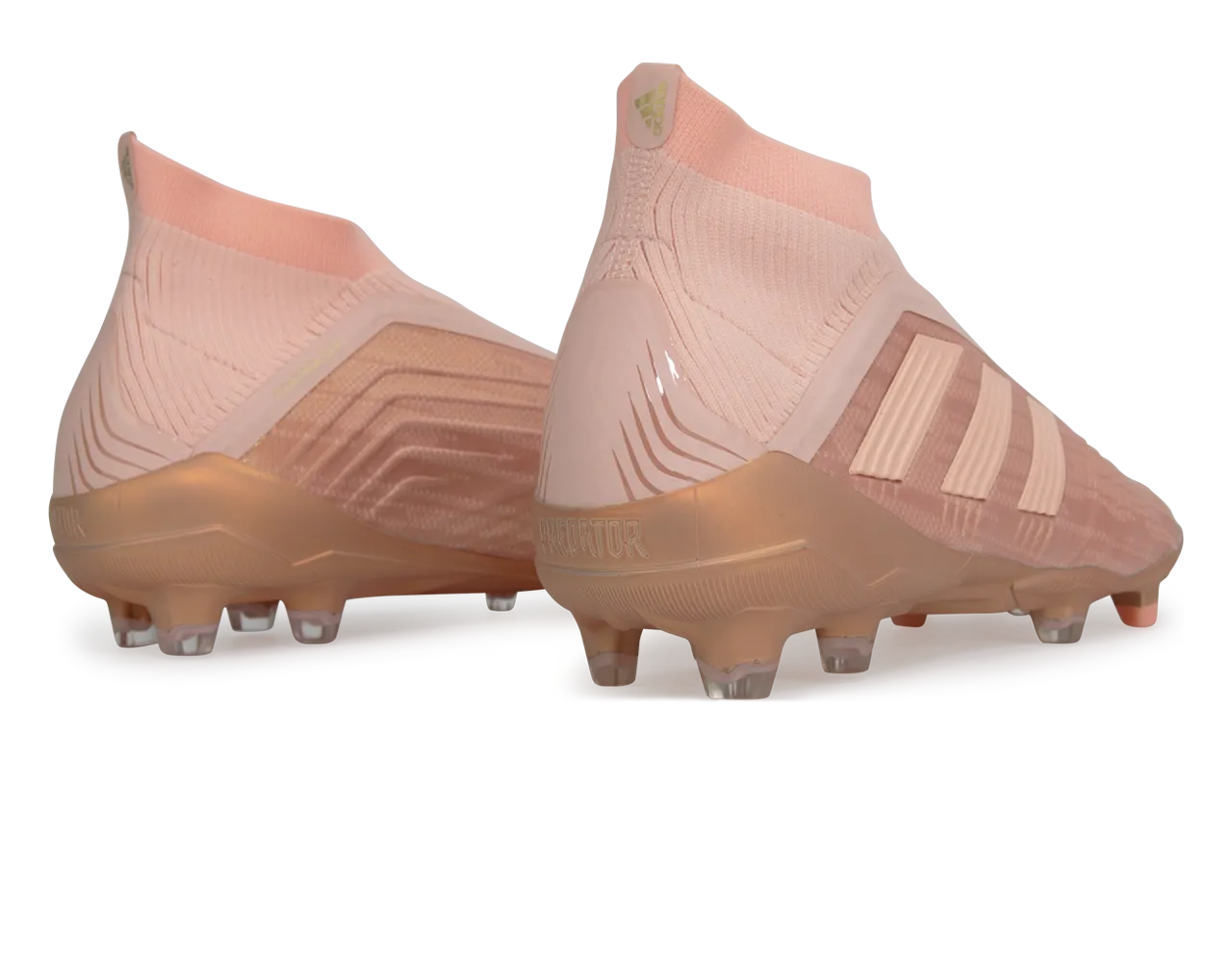 adidas Men's Predator 18   FG Clear Orange/Trace Pink