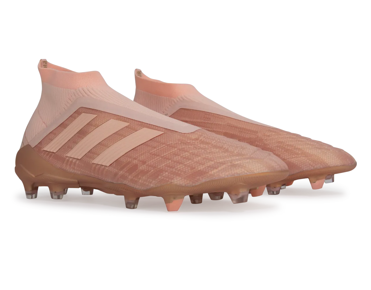 adidas Men's Predator 18   FG Clear Orange/Trace Pink