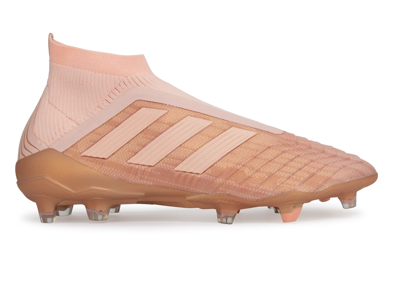 adidas Men's Predator 18   FG Clear Orange/Trace Pink