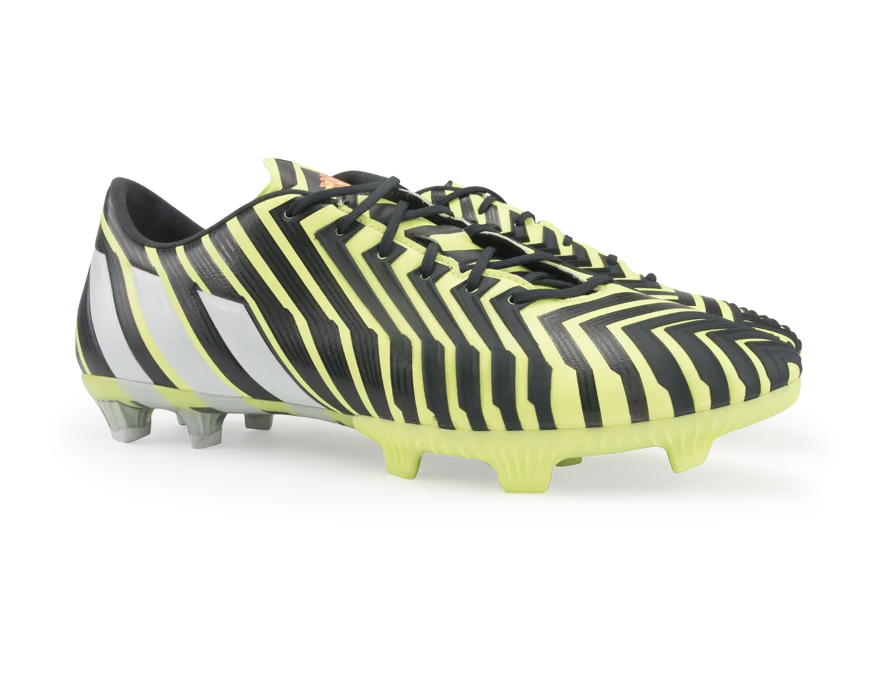 adidas Men's Predator Instinct FG Light Flash Yellow/Running White/Dark Shal