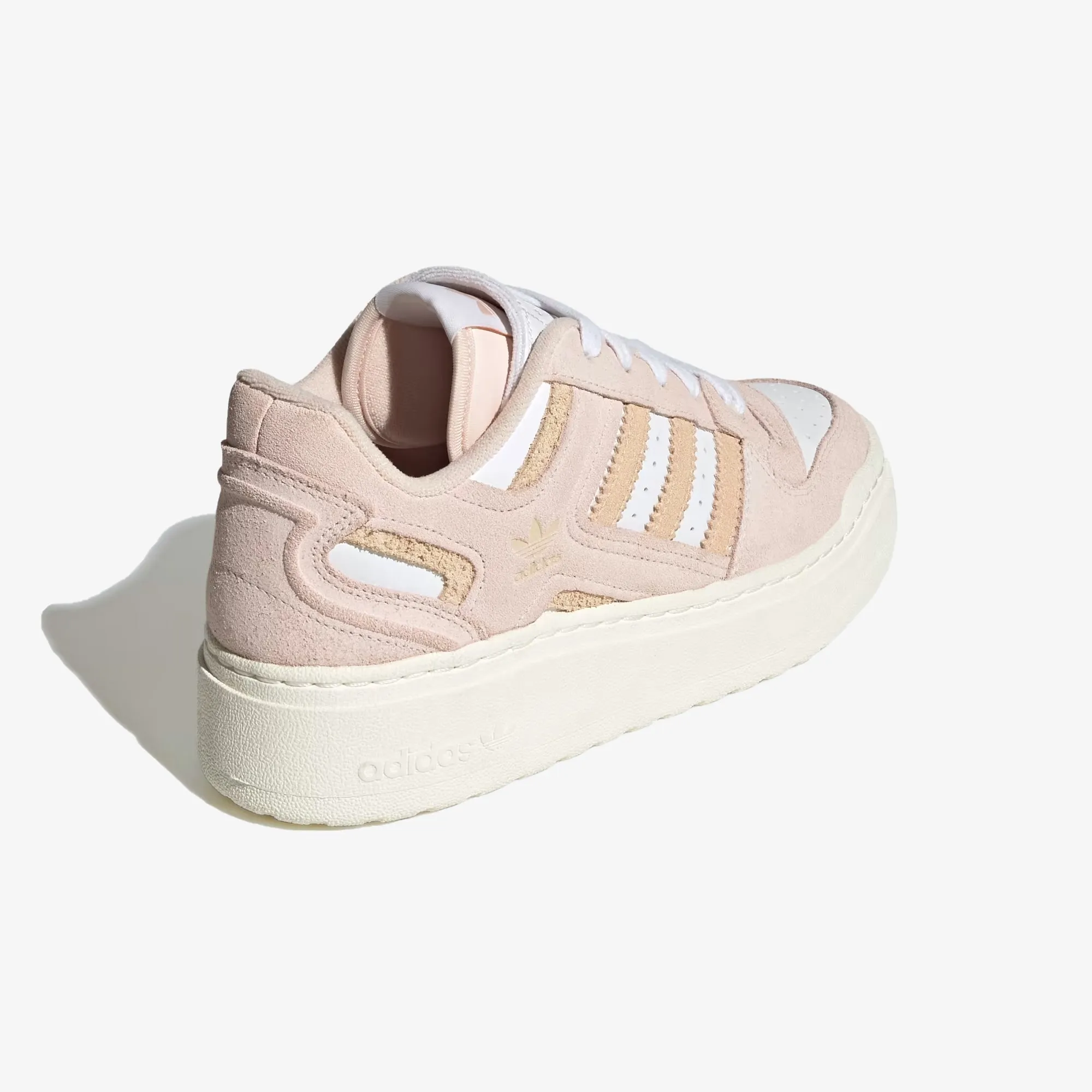 Adidas Originals | WMN'S FORUM XLG  { WHITE/HALO BLUSH