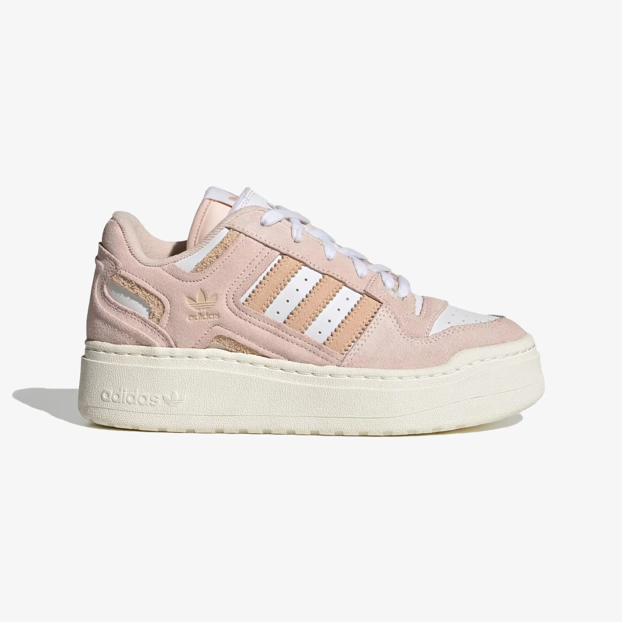 Adidas Originals | WMN'S FORUM XLG  { WHITE/HALO BLUSH