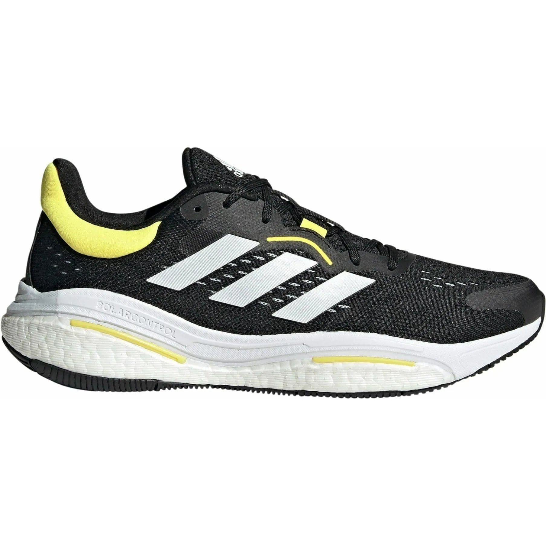 adidas Solar Control Mens Running Shoes - Black