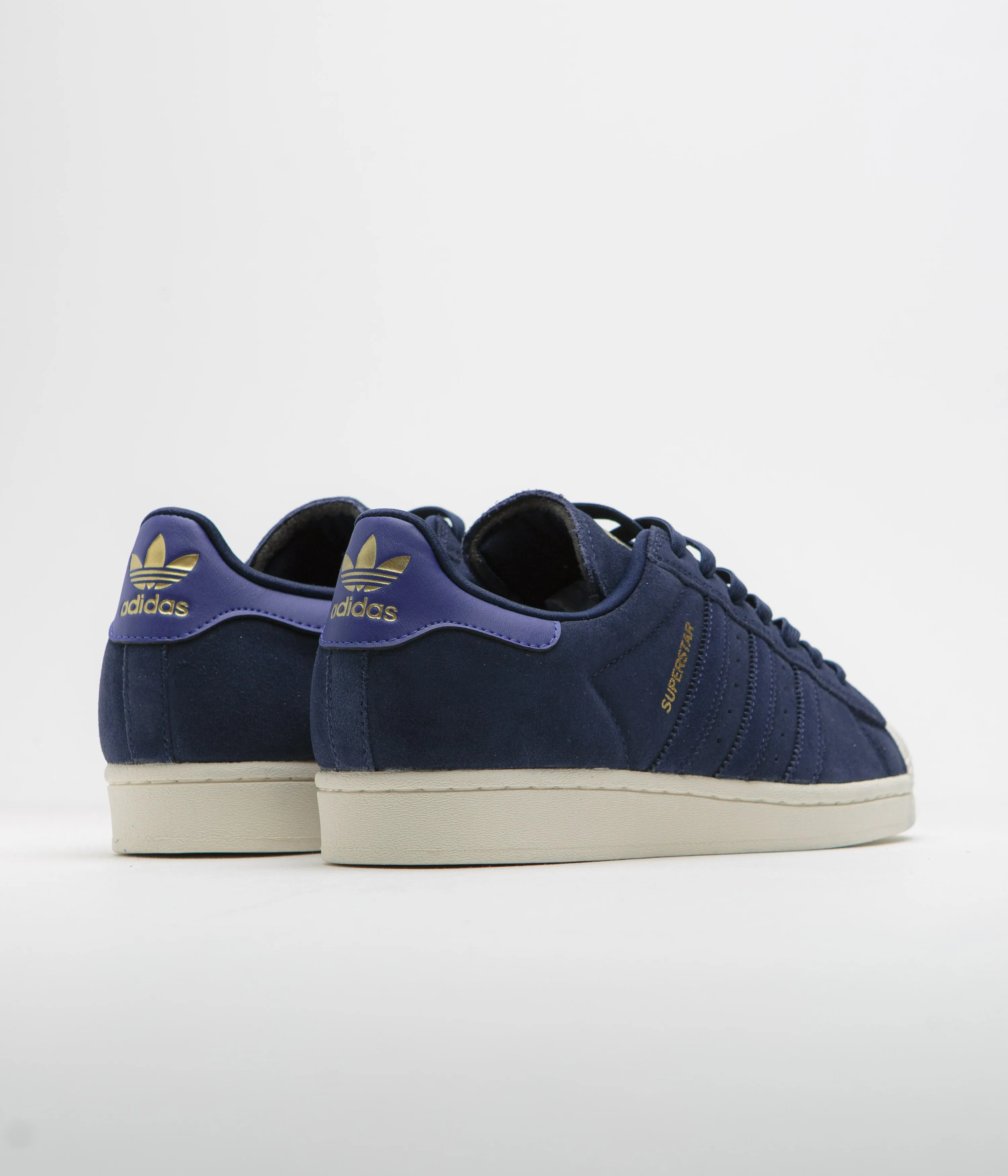 Adidas Superstar ADV Shoes - Dark Blue / Team Royal Blue / Gold Metallic