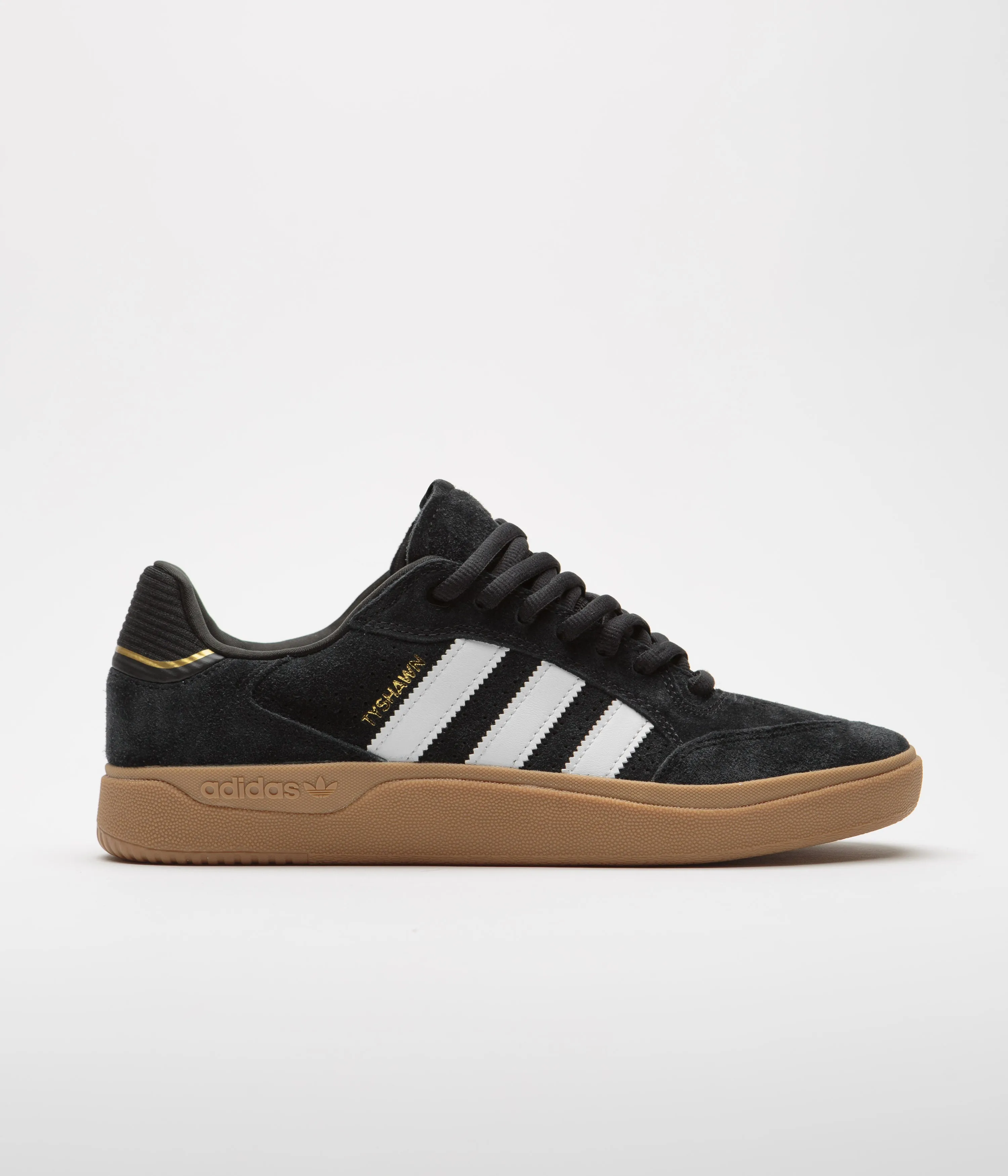 Adidas Tyshawn Low Shoes - Core Black / FTWR White / Gum4