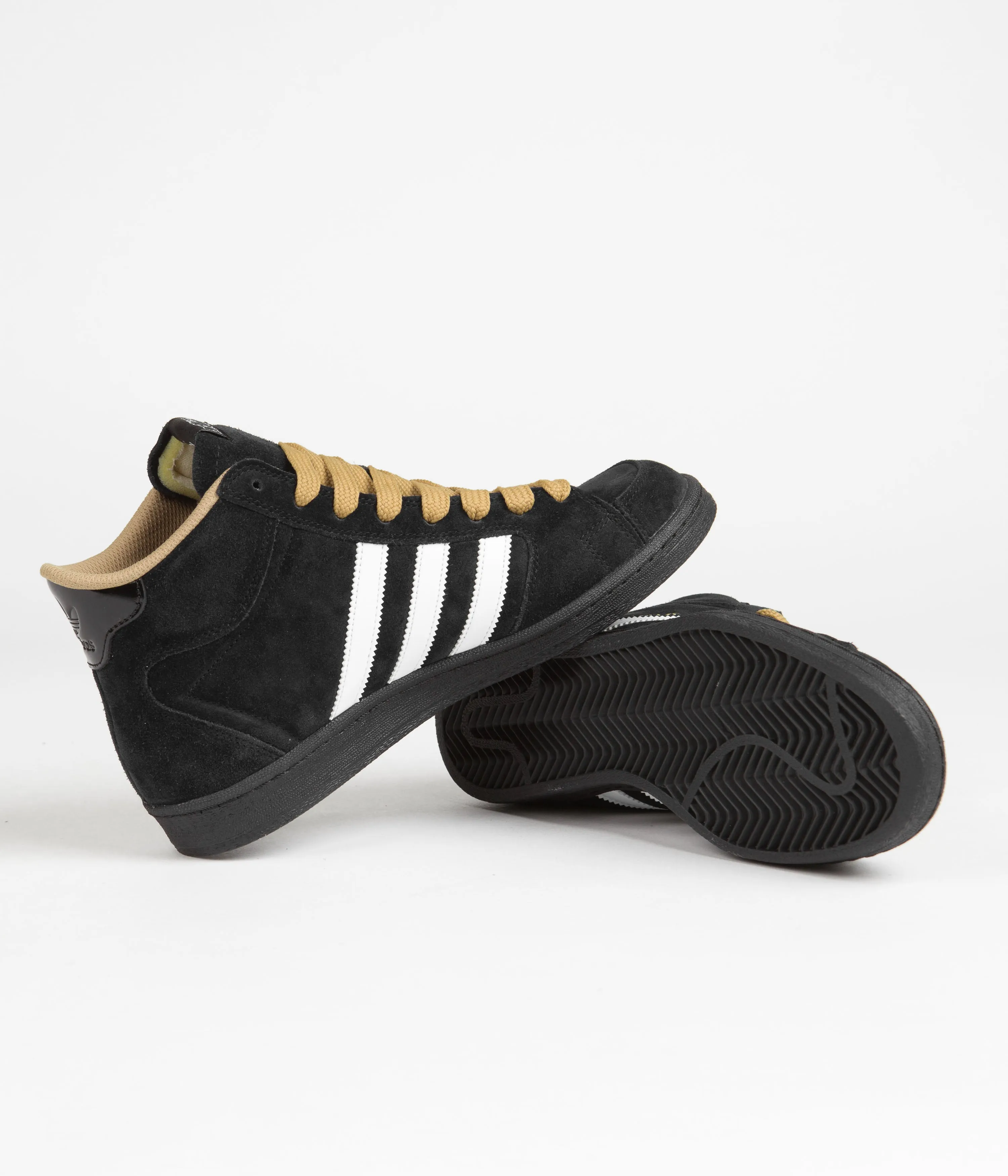 Adidas x Sneeze Superskate Shoes - Core Black / FTWR White / Golden Beige