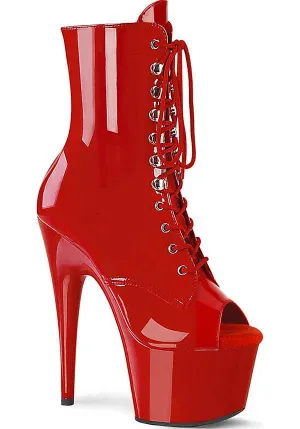 ADORE-1021 [Patent Red] | PLATFORM BOOTS [PREORDER]