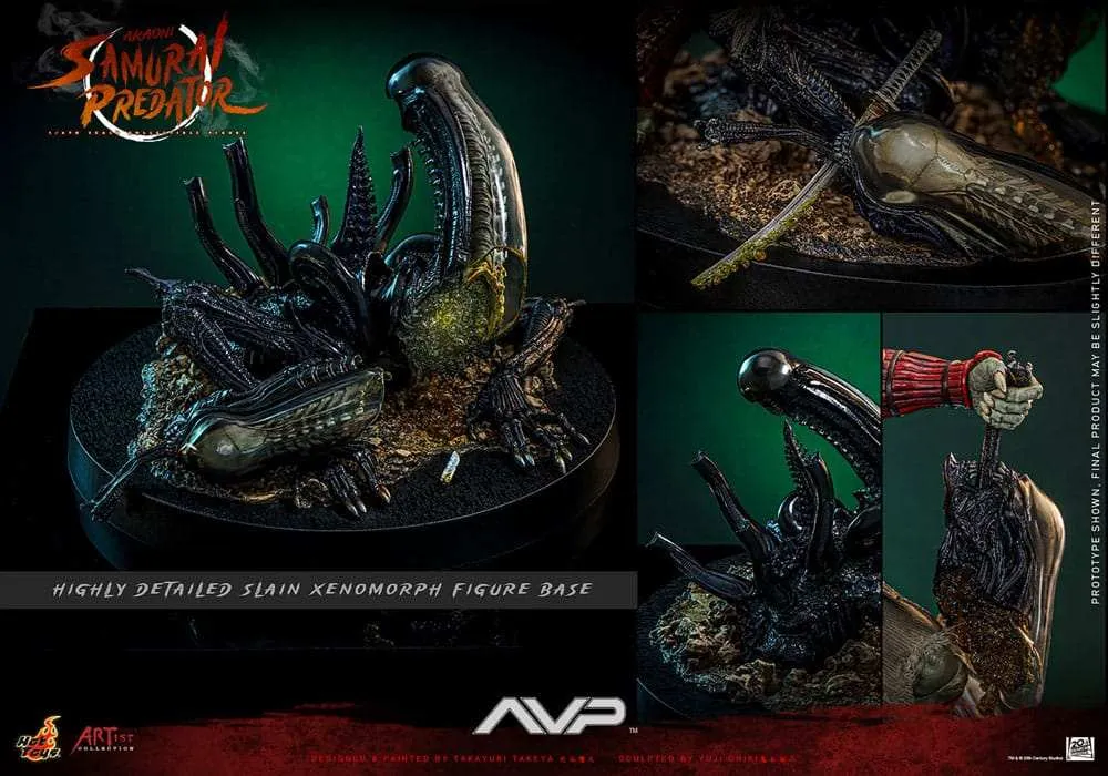 Alien vs. Predator Artist Collection 1/6 Akaoni Samurai Predator 35 cm HOT TOYS