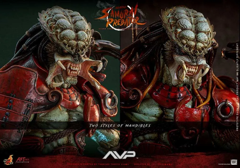 Alien vs. Predator Artist Collection 1/6 Akaoni Samurai Predator 35 cm HOT TOYS