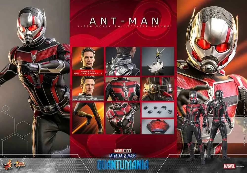 Ant-Man & The Wasp Quantumania Movie Masterpiece 1/6 Ant-Man 30 cm HOT TOYS