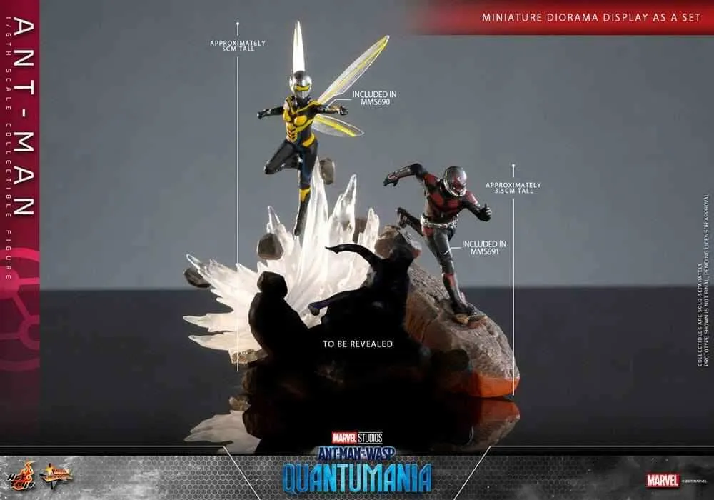 Ant-Man & The Wasp Quantumania Movie Masterpiece 1/6 Ant-Man 30 cm HOT TOYS