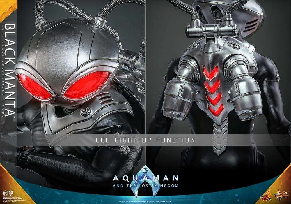 Aquaman Lost Kingdom Movie Masterpiece Actionfigur 1/6 Black Manta 34 cm HOT TOYS