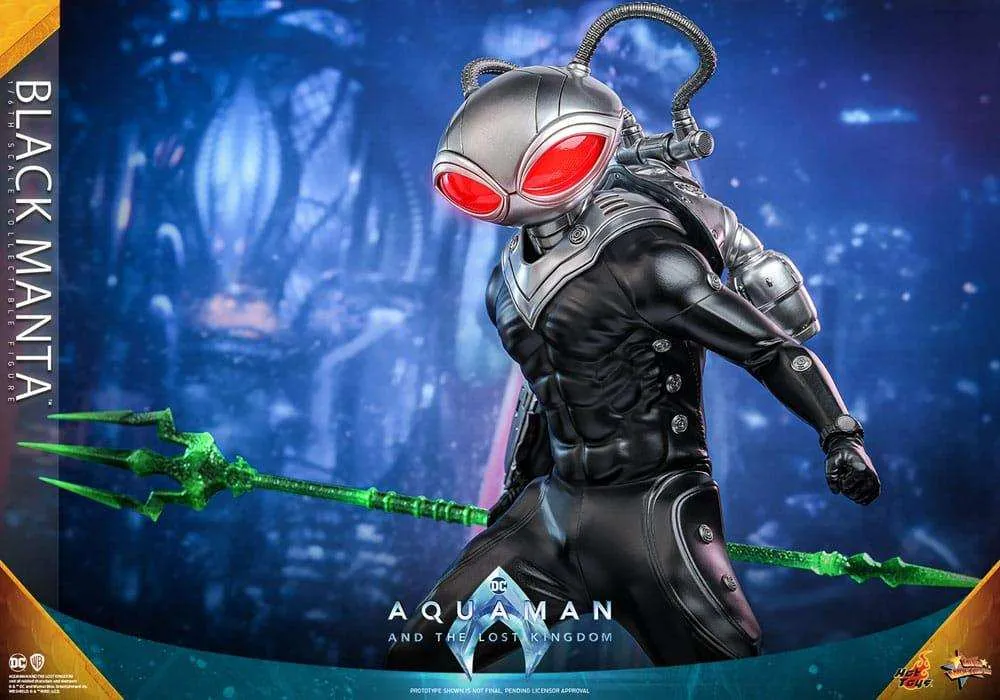 Aquaman Lost Kingdom Movie Masterpiece Actionfigur 1/6 Black Manta 34 cm HOT TOYS