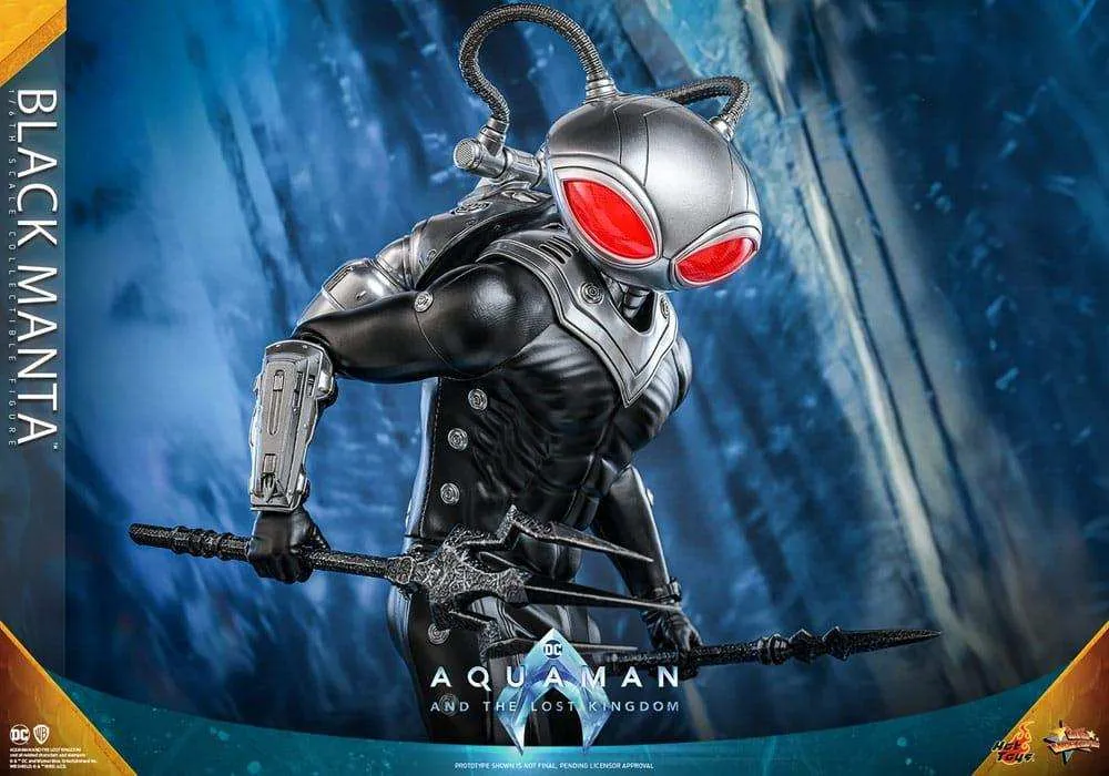 Aquaman Lost Kingdom Movie Masterpiece Actionfigur 1/6 Black Manta 34 cm HOT TOYS