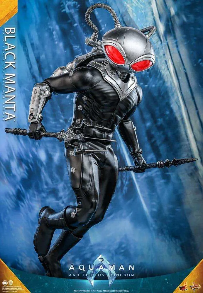 Aquaman Lost Kingdom Movie Masterpiece Actionfigur 1/6 Black Manta 34 cm HOT TOYS