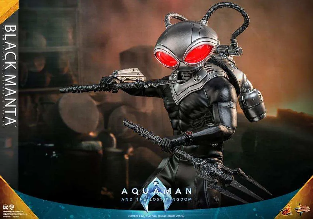 Aquaman Lost Kingdom Movie Masterpiece Actionfigur 1/6 Black Manta 34 cm HOT TOYS