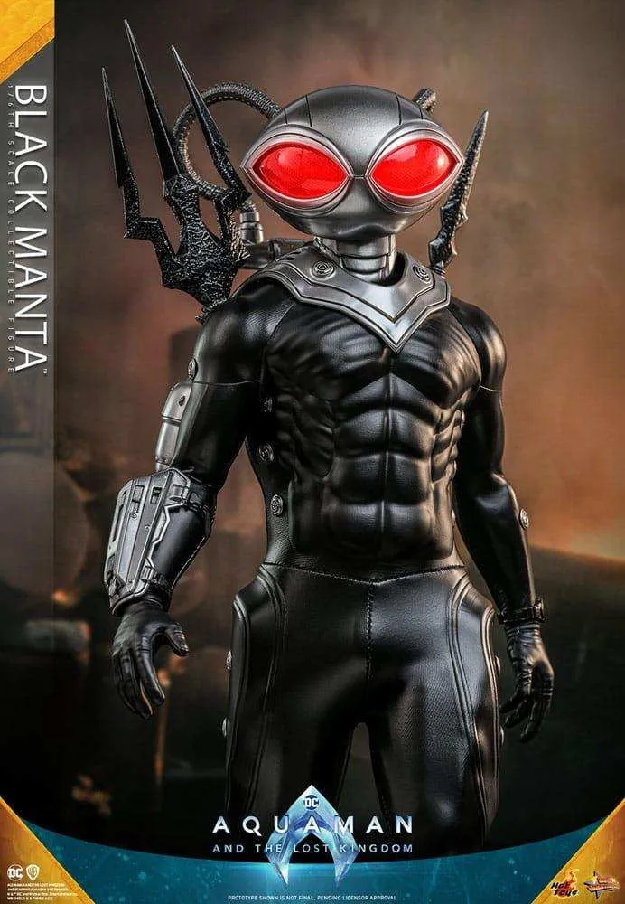 Aquaman Lost Kingdom Movie Masterpiece Actionfigur 1/6 Black Manta 34 cm HOT TOYS