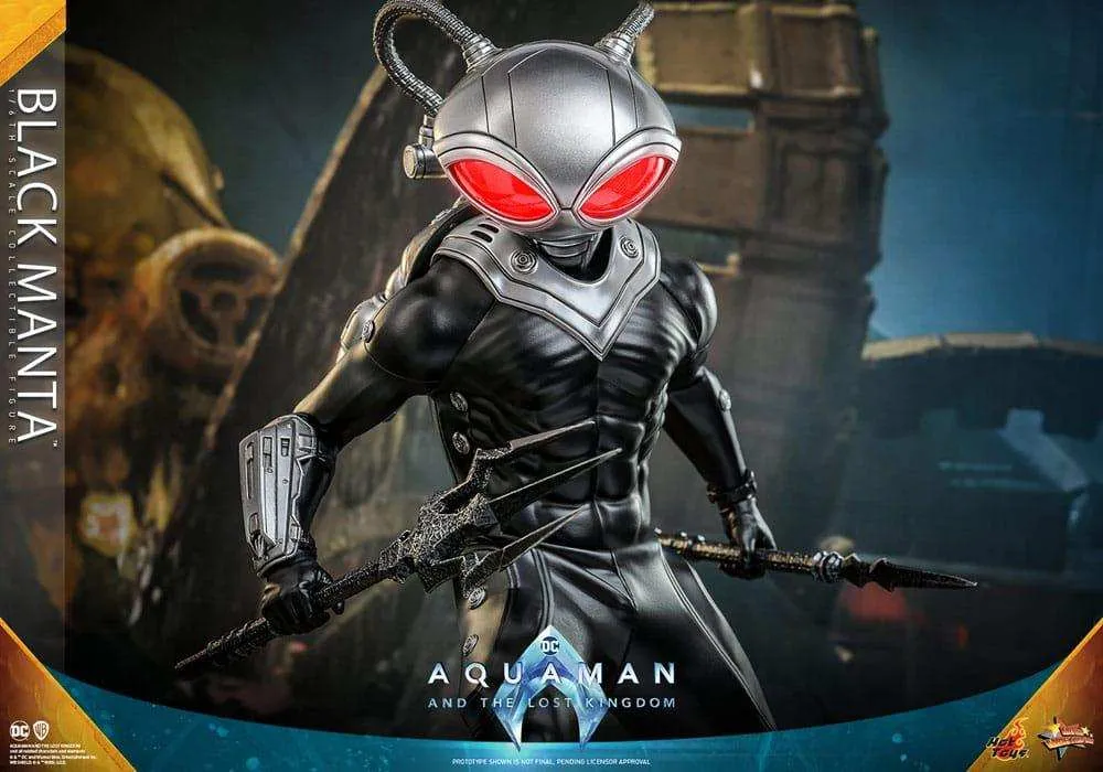 Aquaman Lost Kingdom Movie Masterpiece Actionfigur 1/6 Black Manta 34 cm HOT TOYS