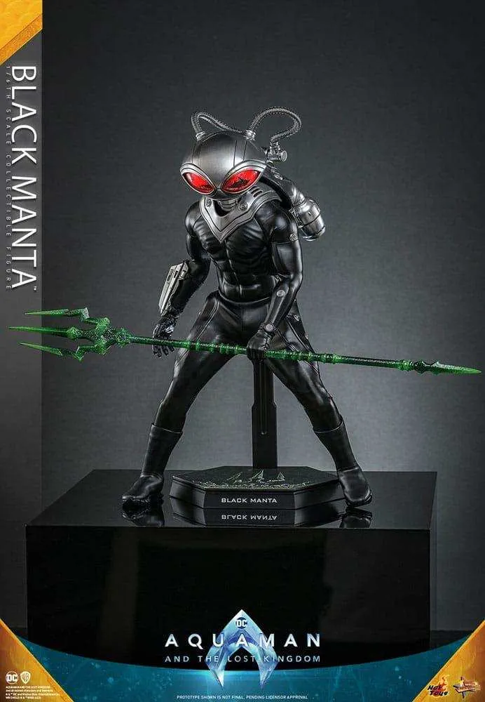 Aquaman Lost Kingdom Movie Masterpiece Actionfigur 1/6 Black Manta 34 cm HOT TOYS