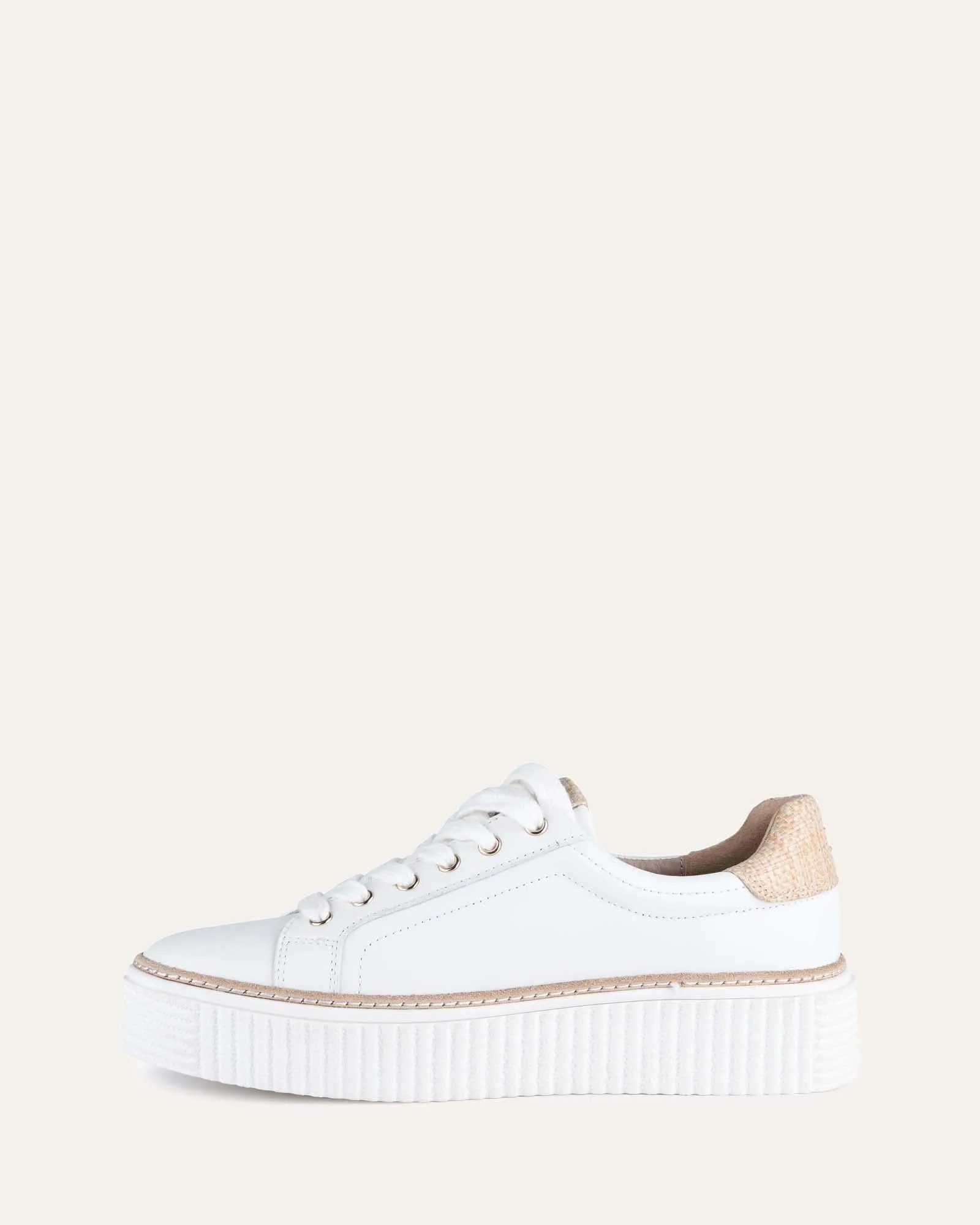 ARIANNA SNEAKERS WHITE RAFFIA