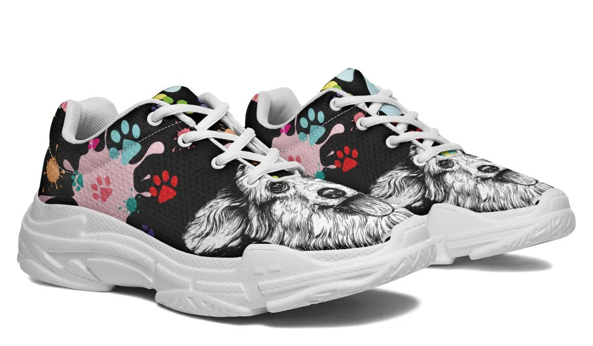 Artsy Corgi Chunky Sneakers